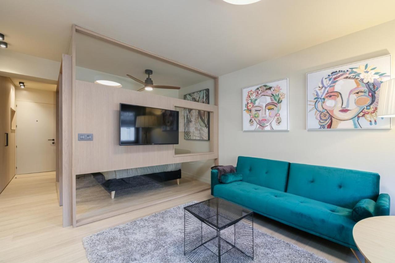 Suite De Lujo Puerta Del Sol+Parking Comarca de Comarca de Vigo Buitenkant foto